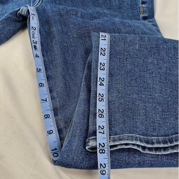 NOVA VINTAGE WOMEN'S BLUE WASH DENIM JEANS SIZE 26 – STYLE NVHRST836M BUTTON FLY - Picture 14 of 14